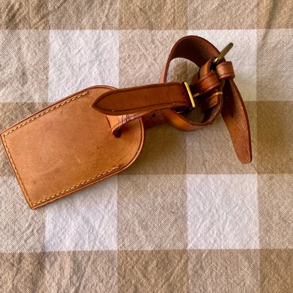 Louis Vuitton Luggage Tag and Poignant Good Used Condition - Picture 4 of 4